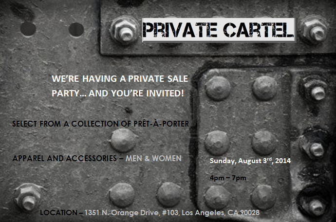 Private Cartel Private Sale Invite 1