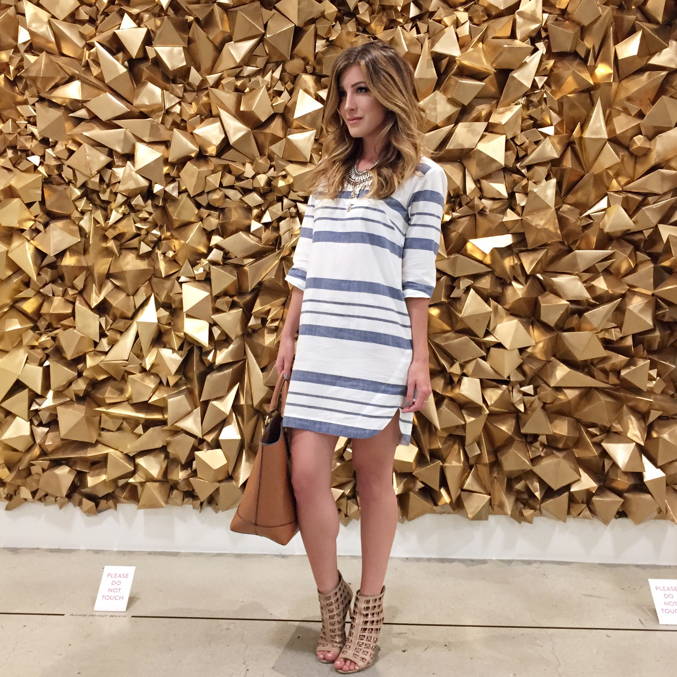 striped tunic