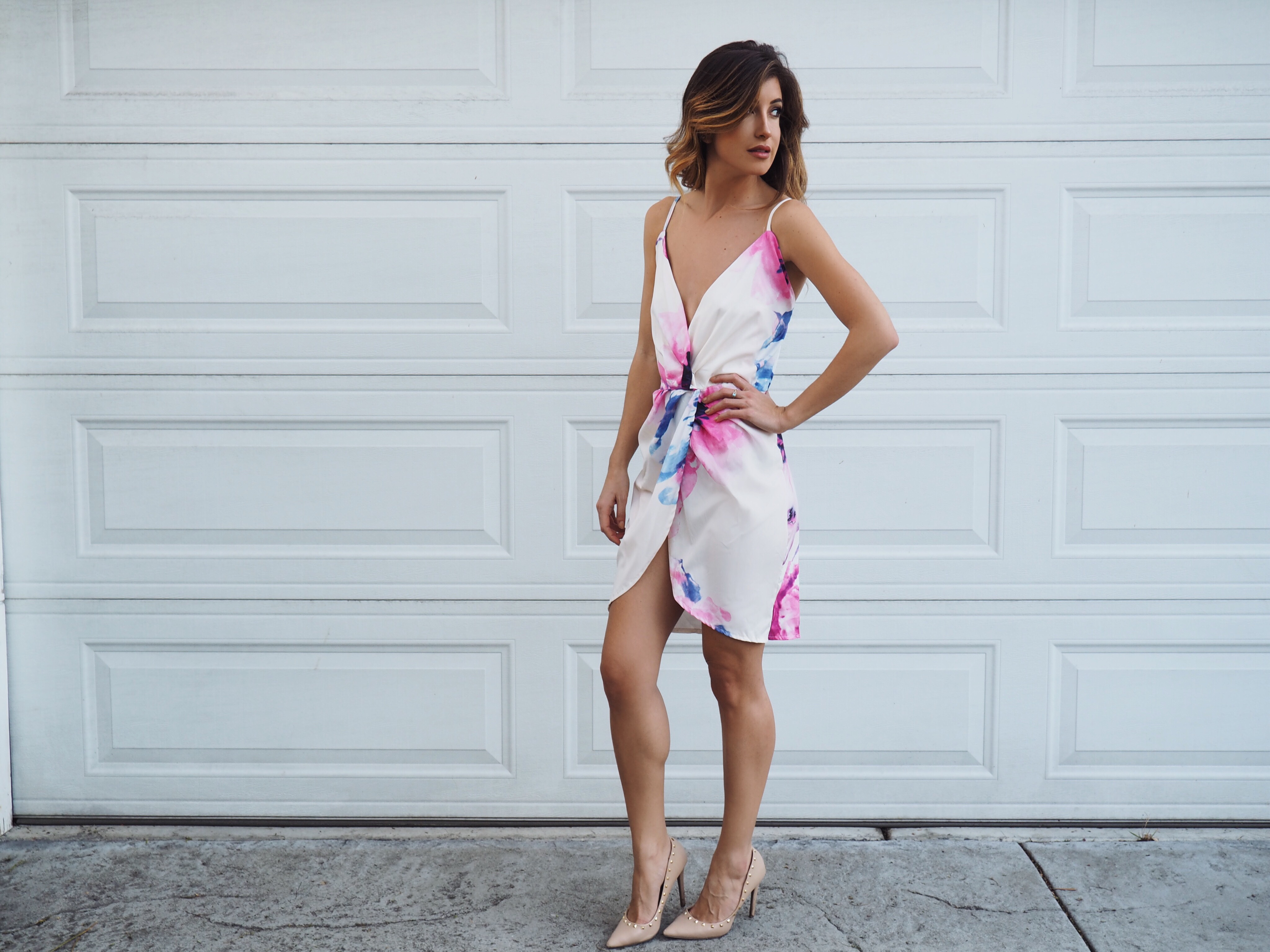 mini floral dress