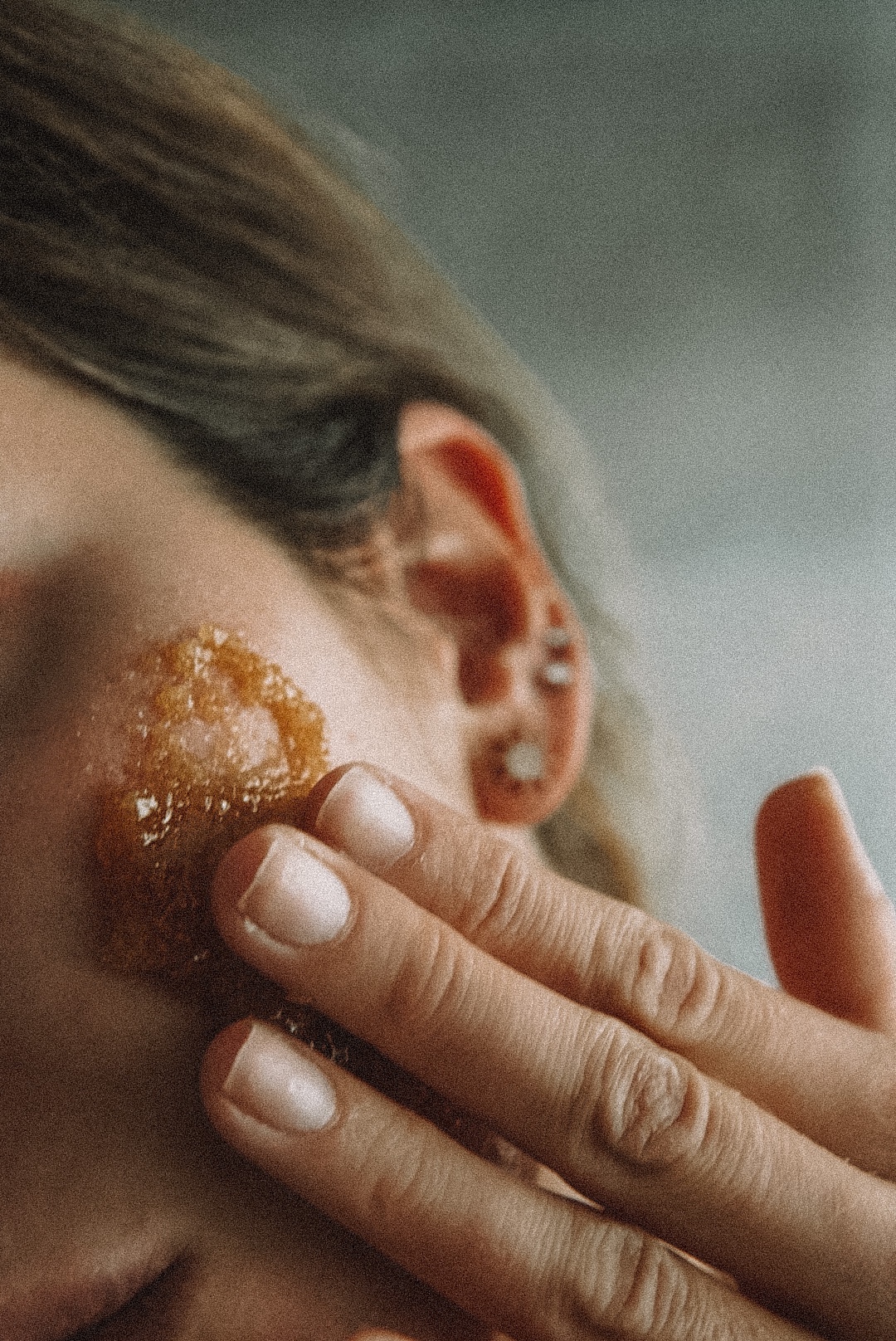 lemon sugar scrub natural clean skincare