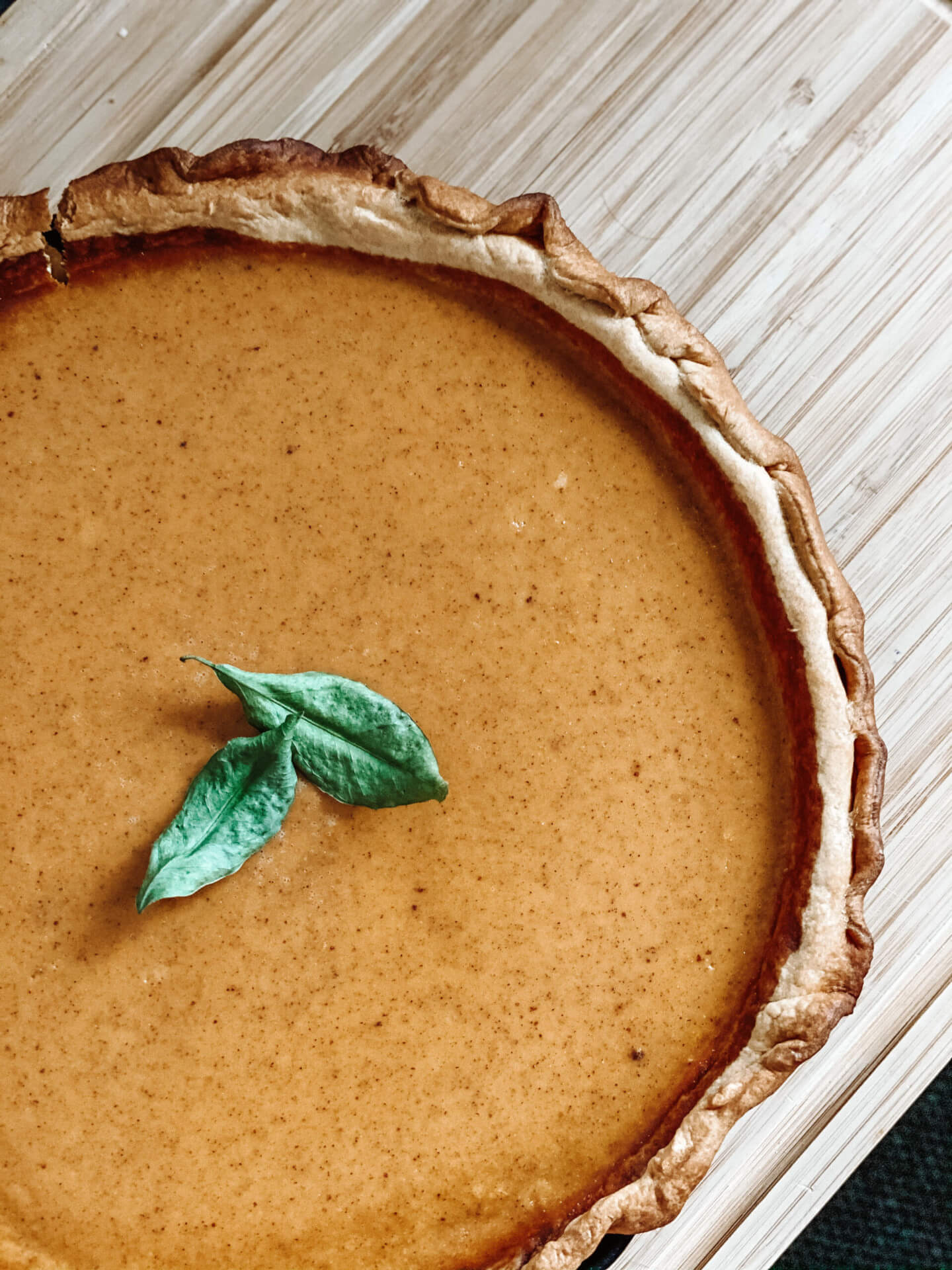 Pumpkin pie recipe