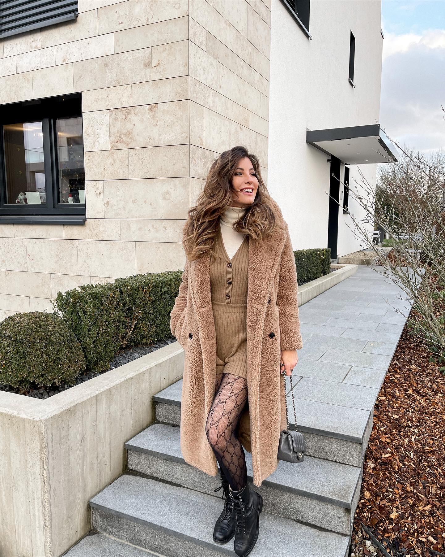 TEDDY BEAR COAT - Deniz Selin